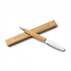 Alton διαφημιστικό στυλό από μέταλλο και φελλό (PBL 7991)