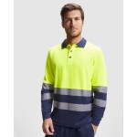 Ανακλαστικό μακρυμάνικο polo "Atrio LS" (P9319)