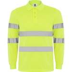 Ανακλαστικό Polo μακρυμάνικο "Polaris L/S" Roly (P9306)