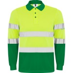 Ανακλαστικό Polo μακρυμάνικο "Polaris L/S" Roly (P9306)
