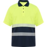 Ανακλαστική Polo μπλούζα "Vega" (P9315)