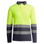 Ανακλαστικό μακρυμάνικο polo "Atrio LS" (P9319)