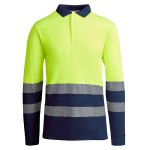 Ανακλαστικό μακρυμάνικο polo "Atrio LS" (P9319)