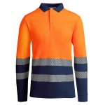Ανακλαστικό μακρυμάνικο polo "Atrio LS" (P9319)