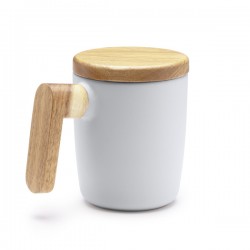 Κεραμική κούπα με bamboo "Lovet" (P1130)