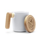 Κεραμική κούπα με bamboo "Lovet" (P1130)
