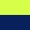 Fluor Κίτρινο / Μπλε σκούρο